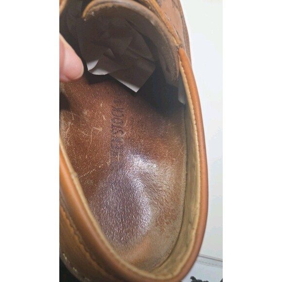 Vintage Retired Baltimore Birkenstock Brown Leather Womens 10 Mens 8 Broken In - Picture 12 of 12